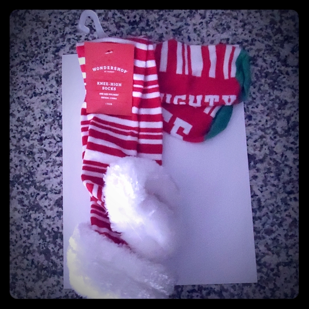 Knee High holiday socks